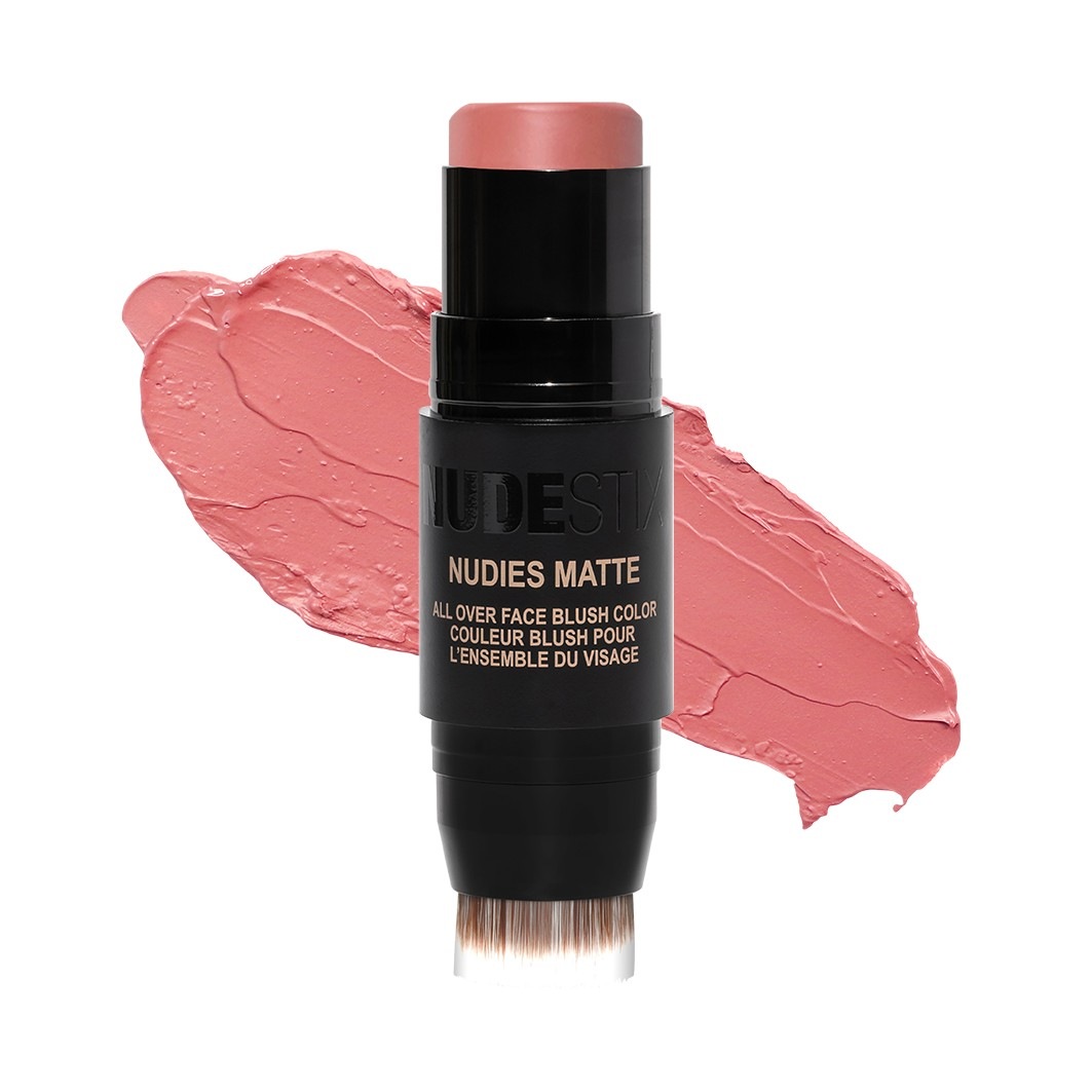 Румяна nudies matte all over face blush color Nudestix, naughty n' spice, вес 7 гр.