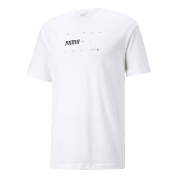 

Футболка foil graphic t-shirt 'white' Puma, белый