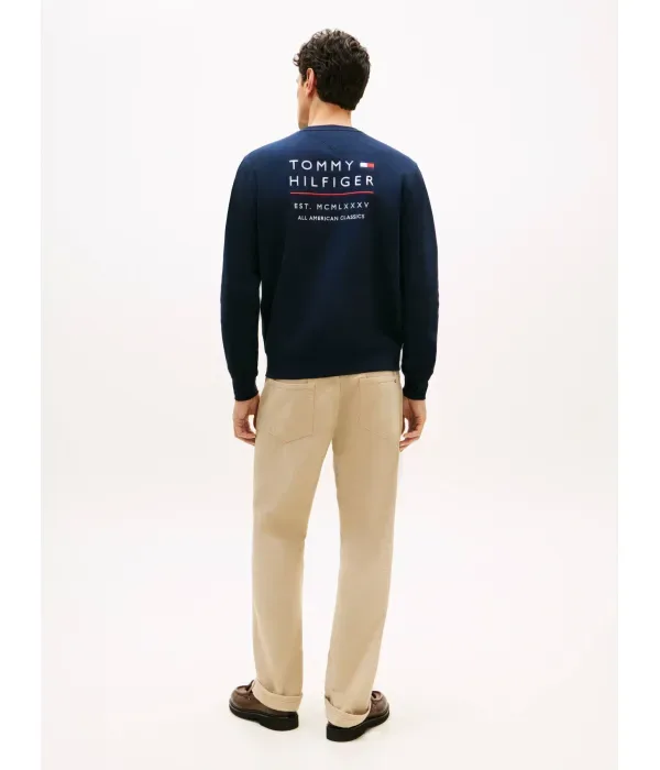 Толстовка BRAND LOVE regular fit Tommy Hilfiger, темно-синий — фото 3