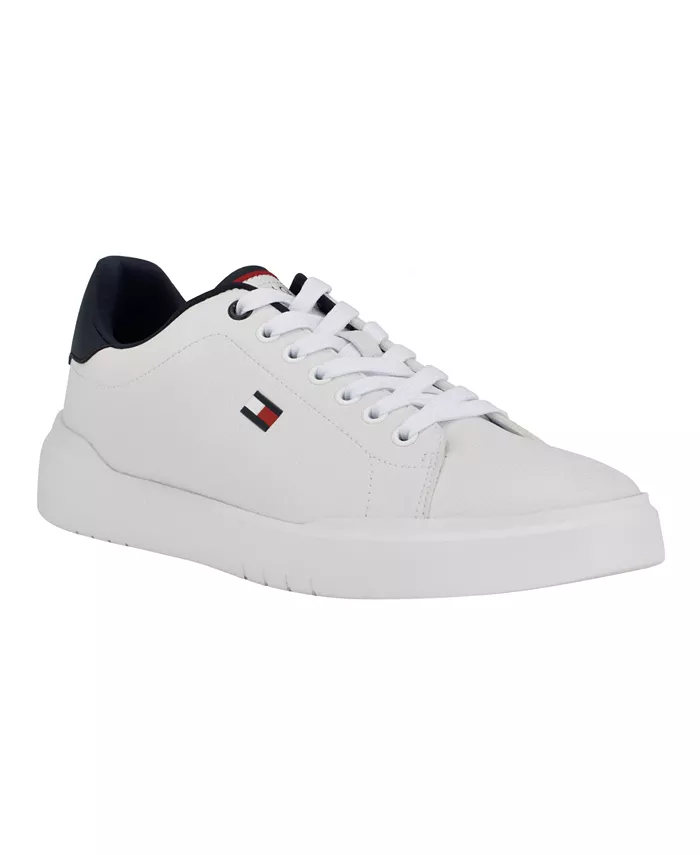 

Мужские кроссовки Narvyn на шнуровке с низким верхом Tommy Hilfiger, белый