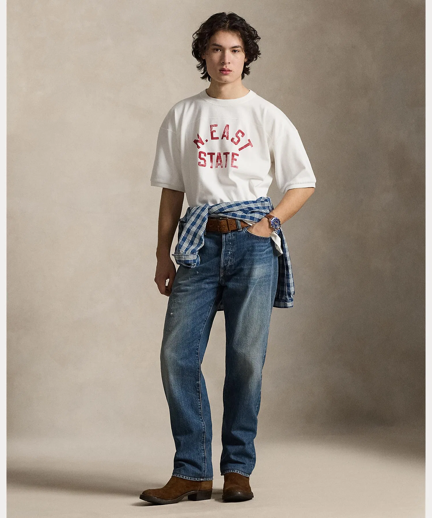 Мужская футболка POLO RALPH LAUREN с принтом — фото 3