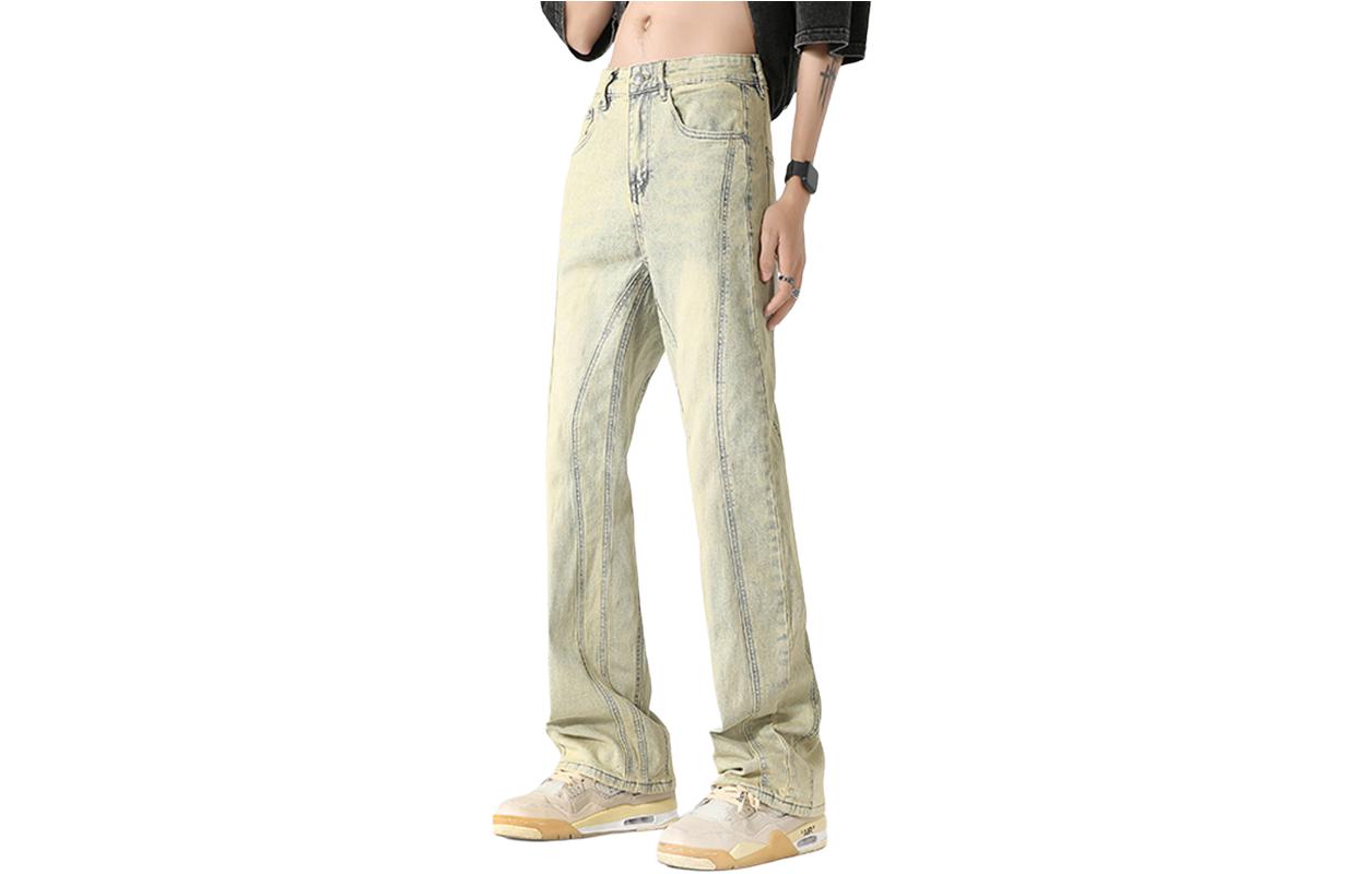 

Джинсы унисекс CIZA, Yellow Mud Ripped 2392