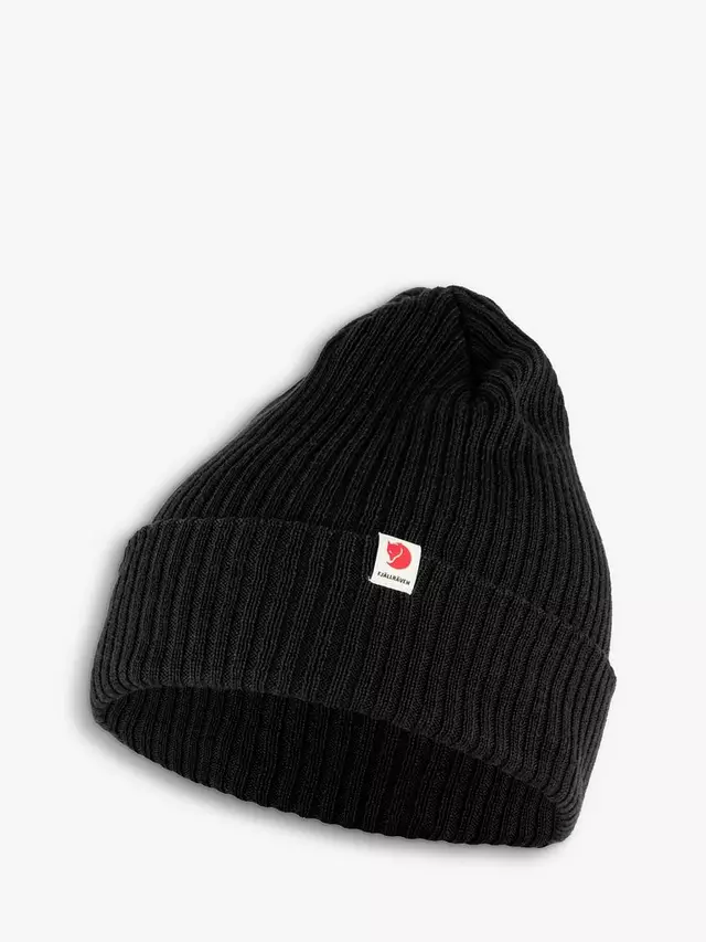 

Шапка Fjällräven Rib Knit, черный