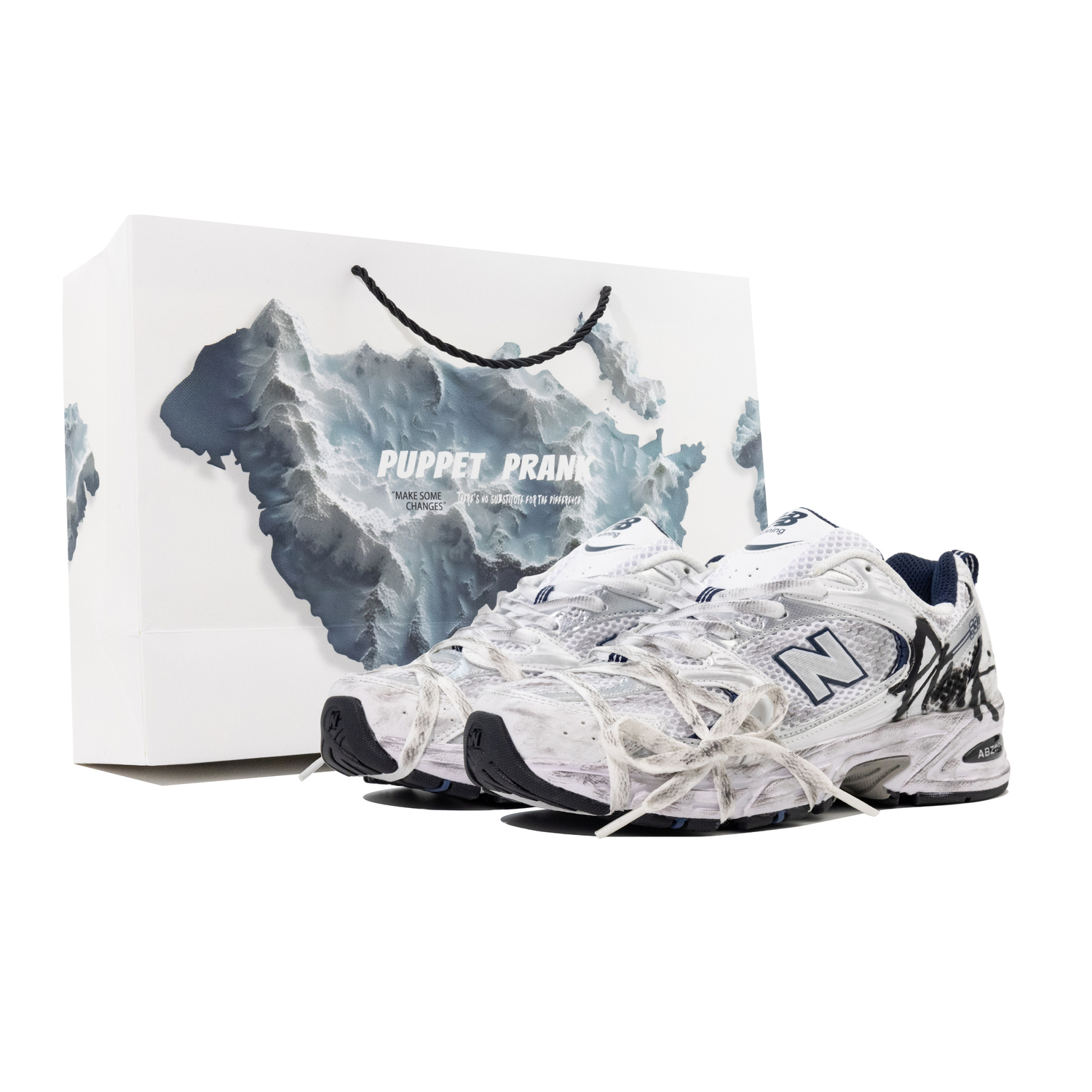 

New Balance Кроссовки для бега NB 530 Cushioning, Wear Resistant Low Top Unisex White