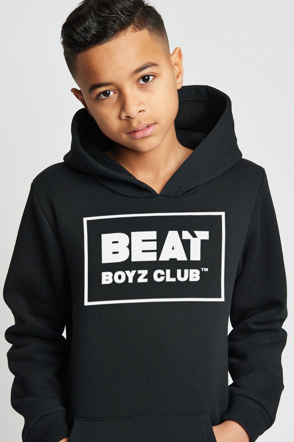 Толстовка с логотипом из смесового хлопка Helios Beat Boyz Club, черный — фото 2
