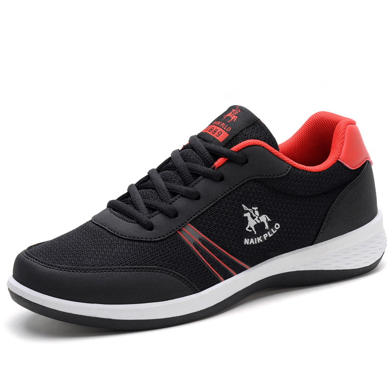 

Кроссовки NAIKPLLO Casual Shoes Men Low-Top, Черный, Кроссовки NAIKPLLO Casual Shoes Men Low-Top