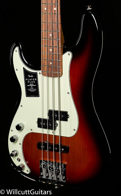 

Басс гитара Fender Player Plus Precision Bass 3-Color Sunburst Lefty