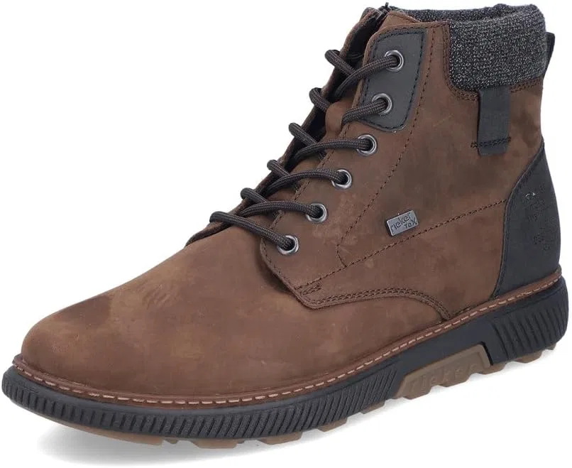 Мужские зимние ботинки Rieker RiekerTEX B3343, со свободной стелькой, водоотталкивающие, Brown 26