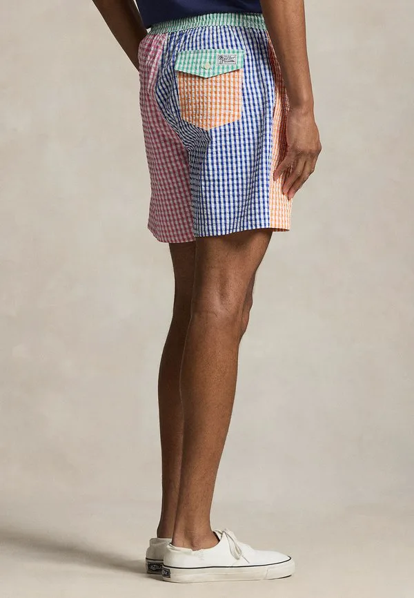 Плавки-Шорты traveler classic, 5,75 дюймов. Polo Ralph Lauren, Seersucker Gingham Funshort — фото 3