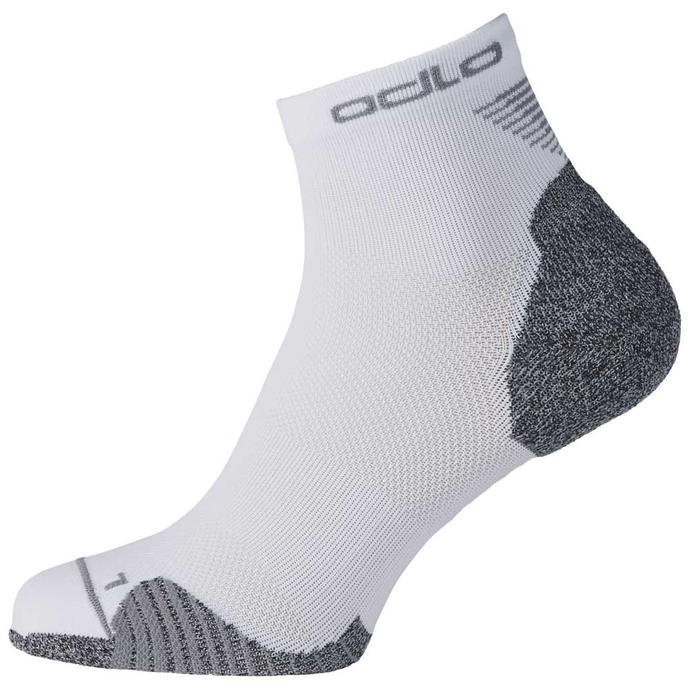 

Носки Odlo Ceramicool Graphic Quarter short, белый, Серый, Носки Odlo Ceramicool Graphic Quarter short, белый