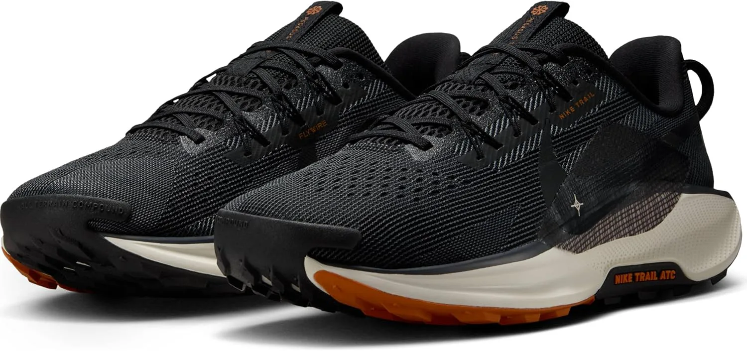 Мужские кроссовки для трейлраннинга Nike Pegasus Trail 5 GORE-TEX водонепроницаемые, черный — фото 2