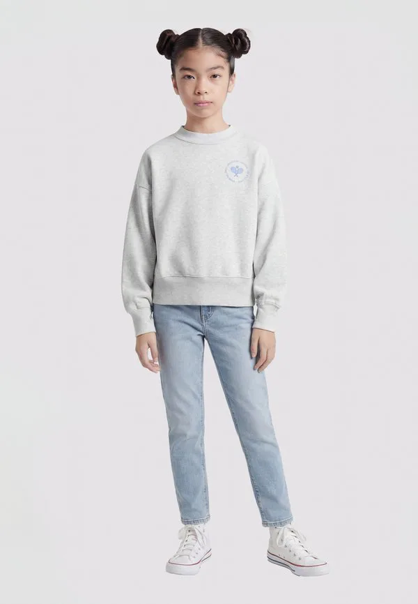 Спортивная толстовка с логотипом Abercrombie & Fitch, Light Grey Heather