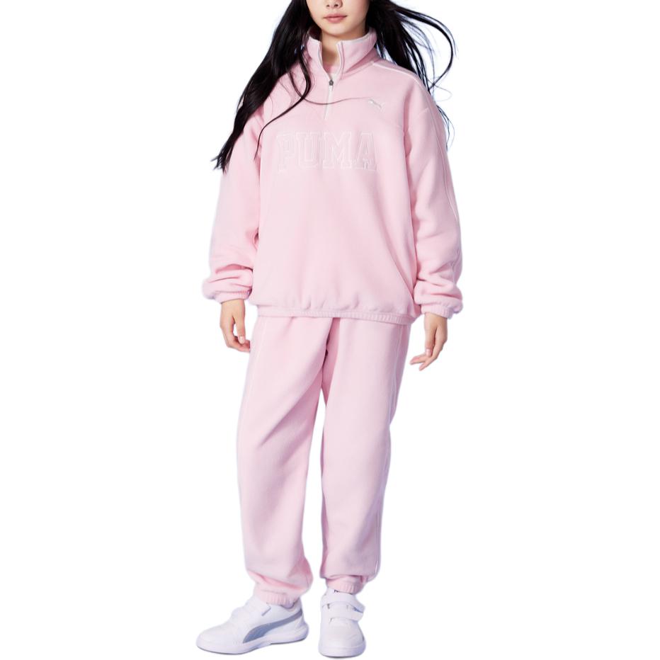 Спортивный костюм Casual Sportswear Sportstyle Series 2 Piece Set детский PUMA, розовый — фото 2