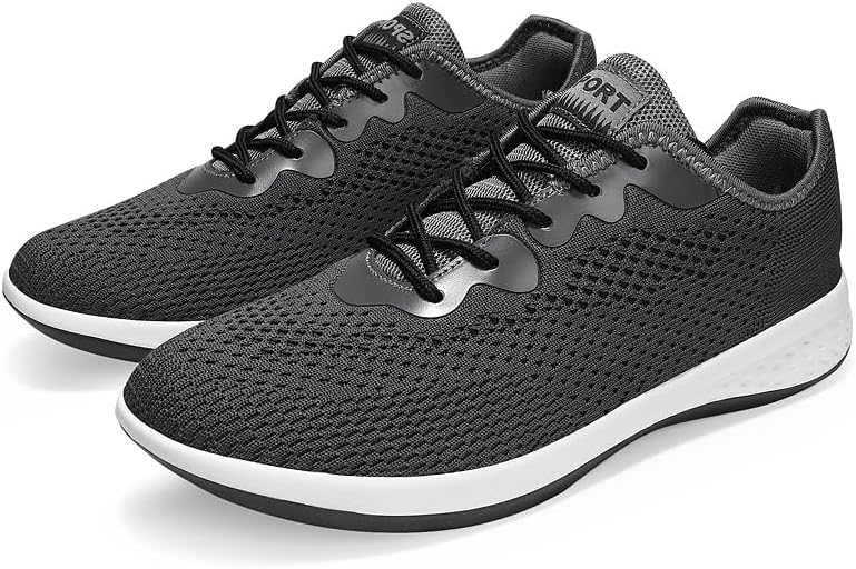 

Мужские повседневные кроссовки для улицы, дышащие, модные, для ходьбы, легкие походные кроссовки, сетчатые стильные спортивные кроссовки, легкая обувь для троп Qacksv, серый