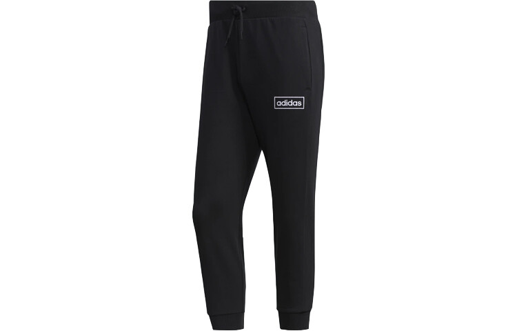 

Трикотажные спортивные штаны мужские черные Adidas Neo, черный
