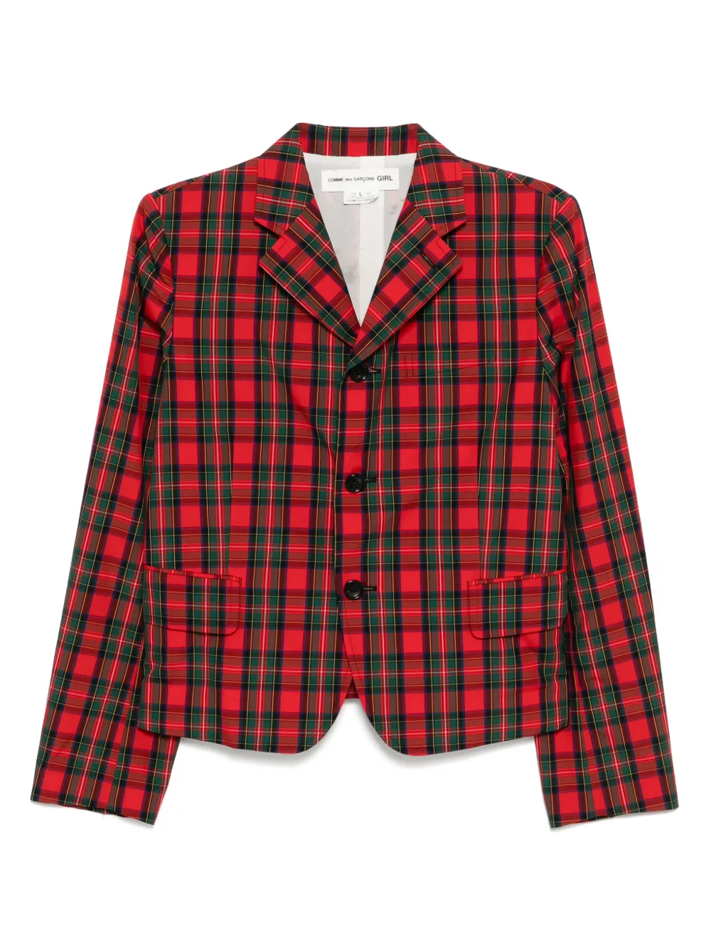 

Рубашка в клетку Comme Des Garçons Girl, красный
