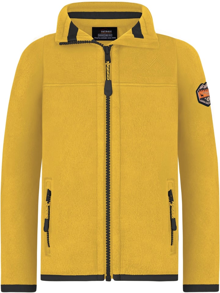 Флисовая куртка Normani Outdoor Sports, желтый — фото 2