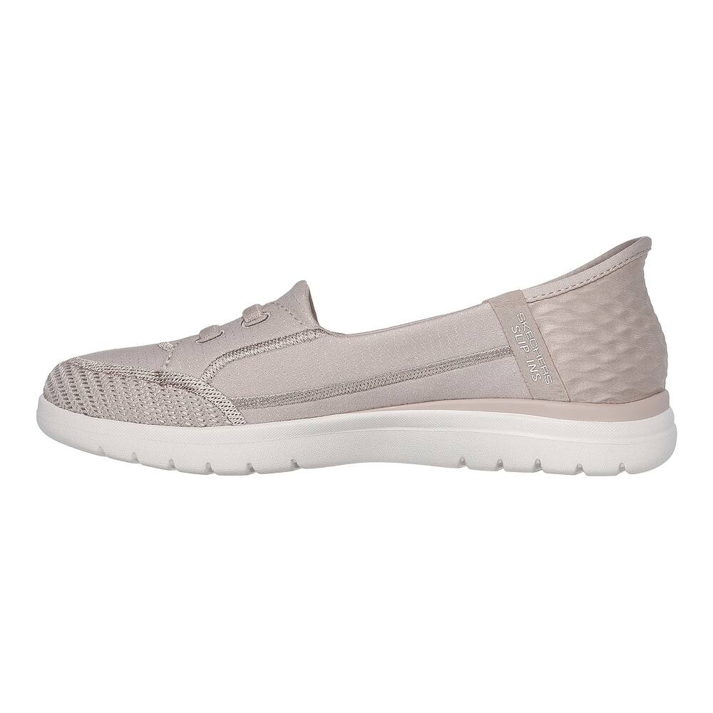 Женская обувь Skechers Hands Free Slipins On-the-GO Flex Top Notch, черный — фото 4