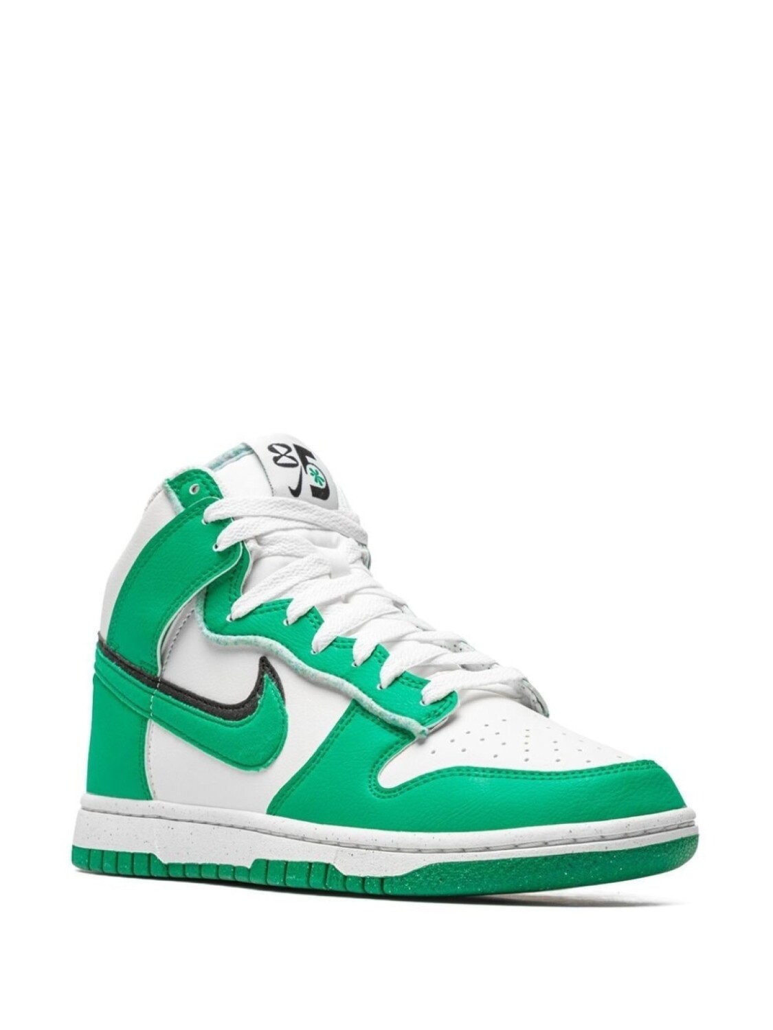 Кроссовки Dunk High Nike, зеленый — фото 2