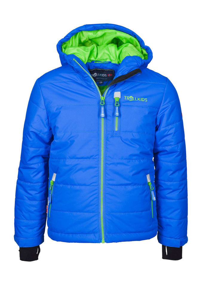 

Лыжная куртка Trollkids Hemsedal, цвет mittelblau