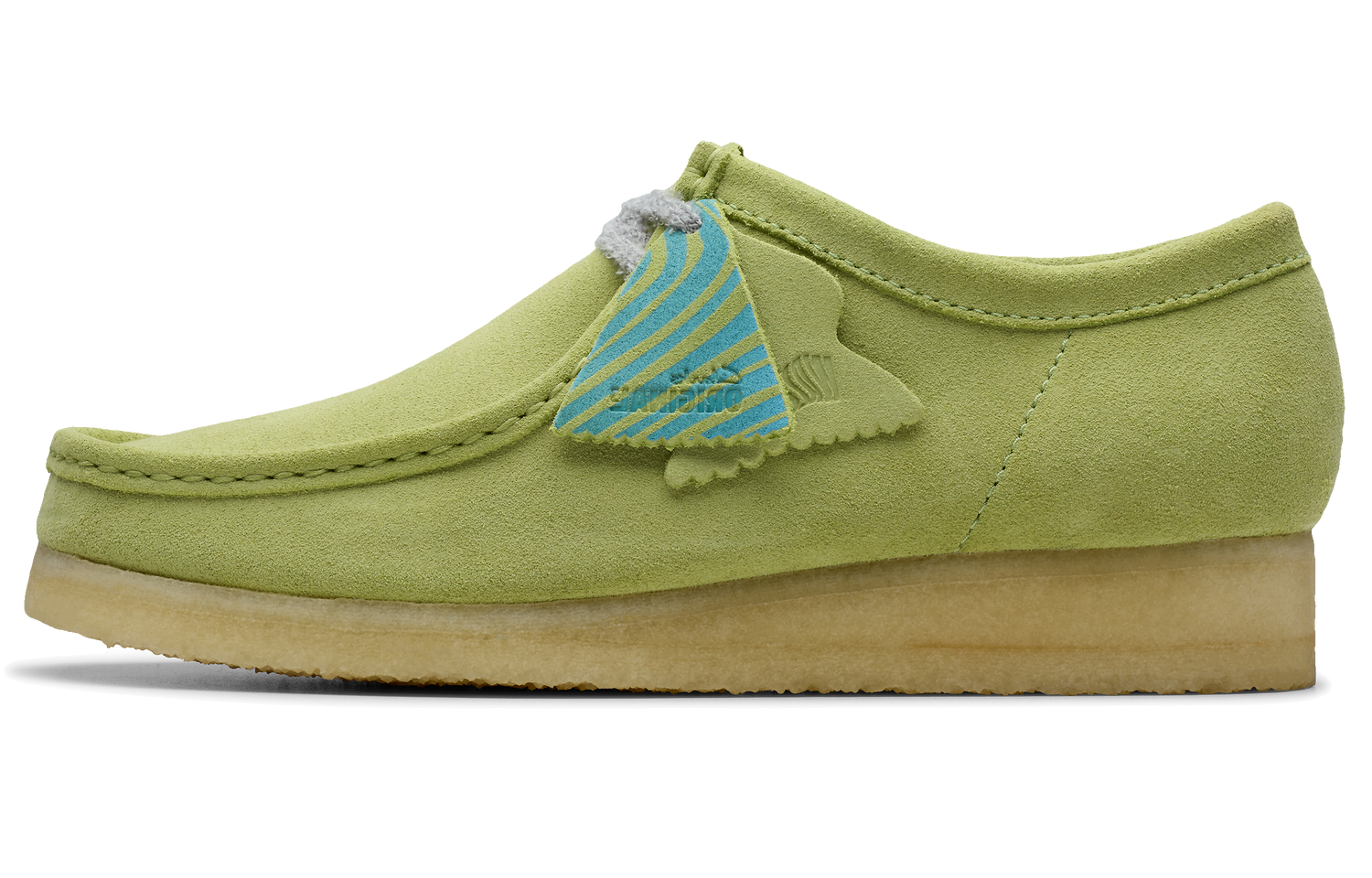 

Замшевые ботинки Wallabee Clarks, Green 261758557