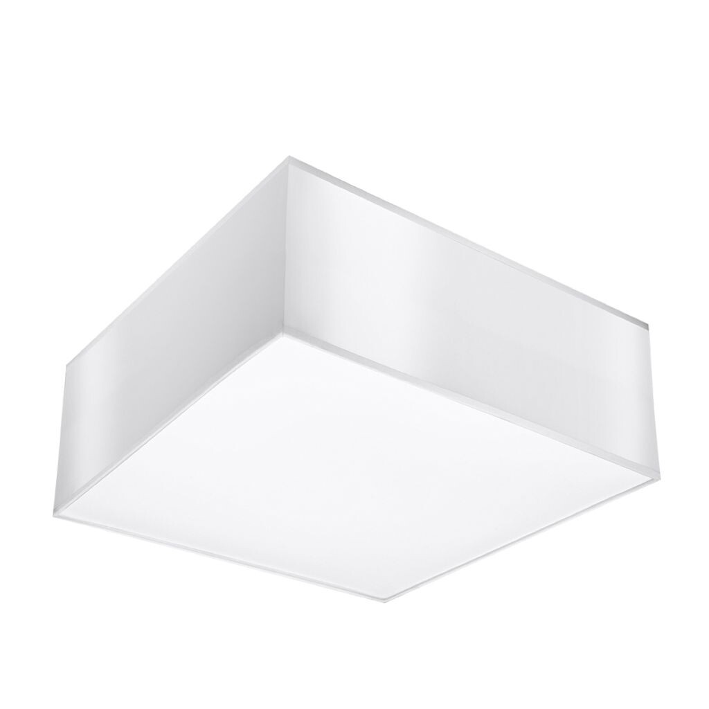 

Потолочный светильник HORUS белый 1xE27 60Вт ПВХ 11x25x25см Sollux Lighting