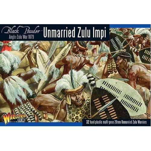 

Фигурки Unmarried Zulu Impi Warlord Games