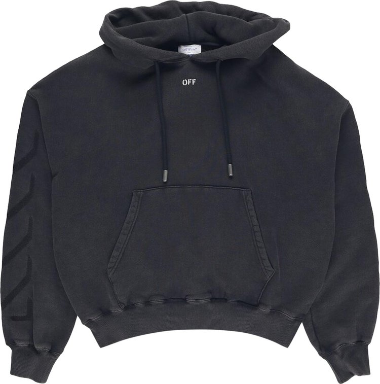 

Худи Off-White St. Matthew Oversized 'Black/Grey', черный