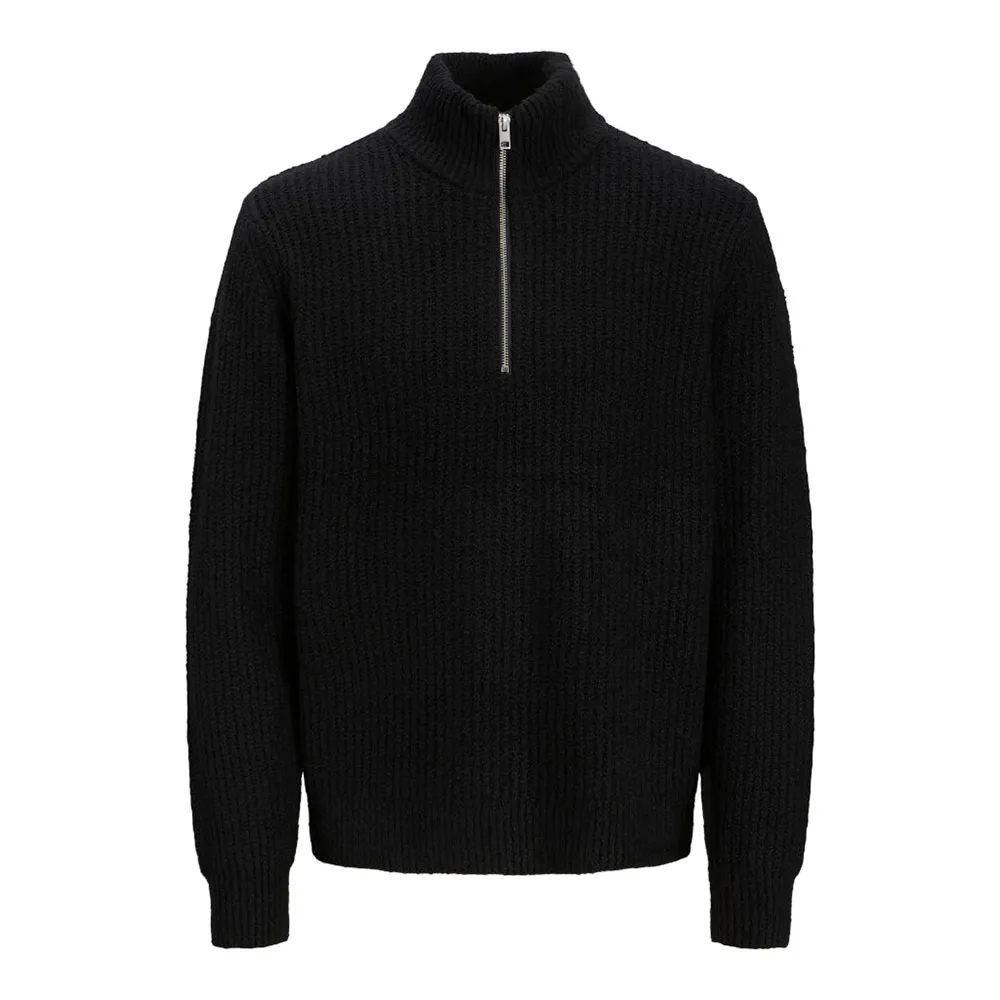 

Свитер Jack & Jones Winter half zip, черный