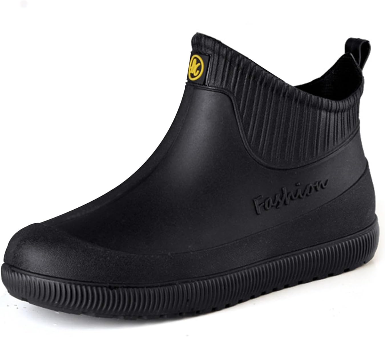 

Мужские непромокаемые короткие резиновые садовые ботинки fereshte, черный