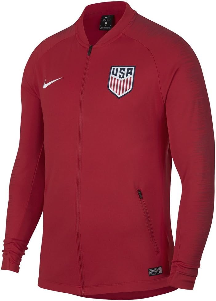 

Мужские кроссовки NIKE USA M NK ANTHM FB JKT 893606, University Red/Gym Red/White