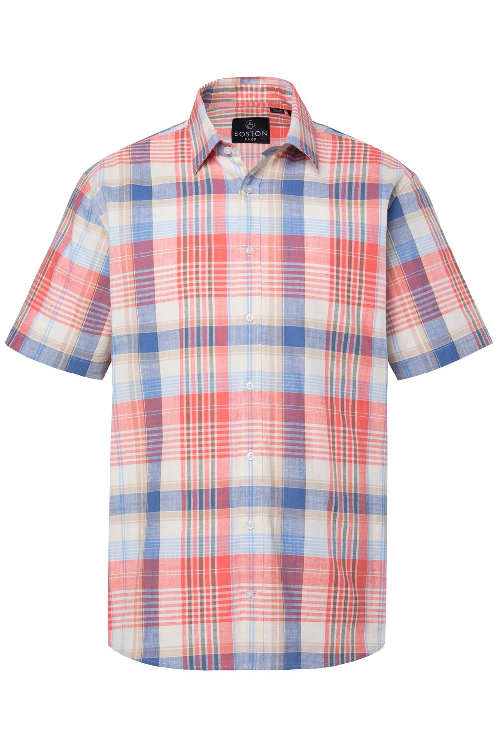 

Boston Park Рубашка на пуговицах синего цвета Regular fit