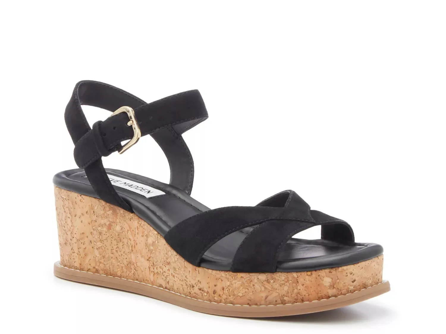 Сандалии Steve Madden Robbin, черная замша