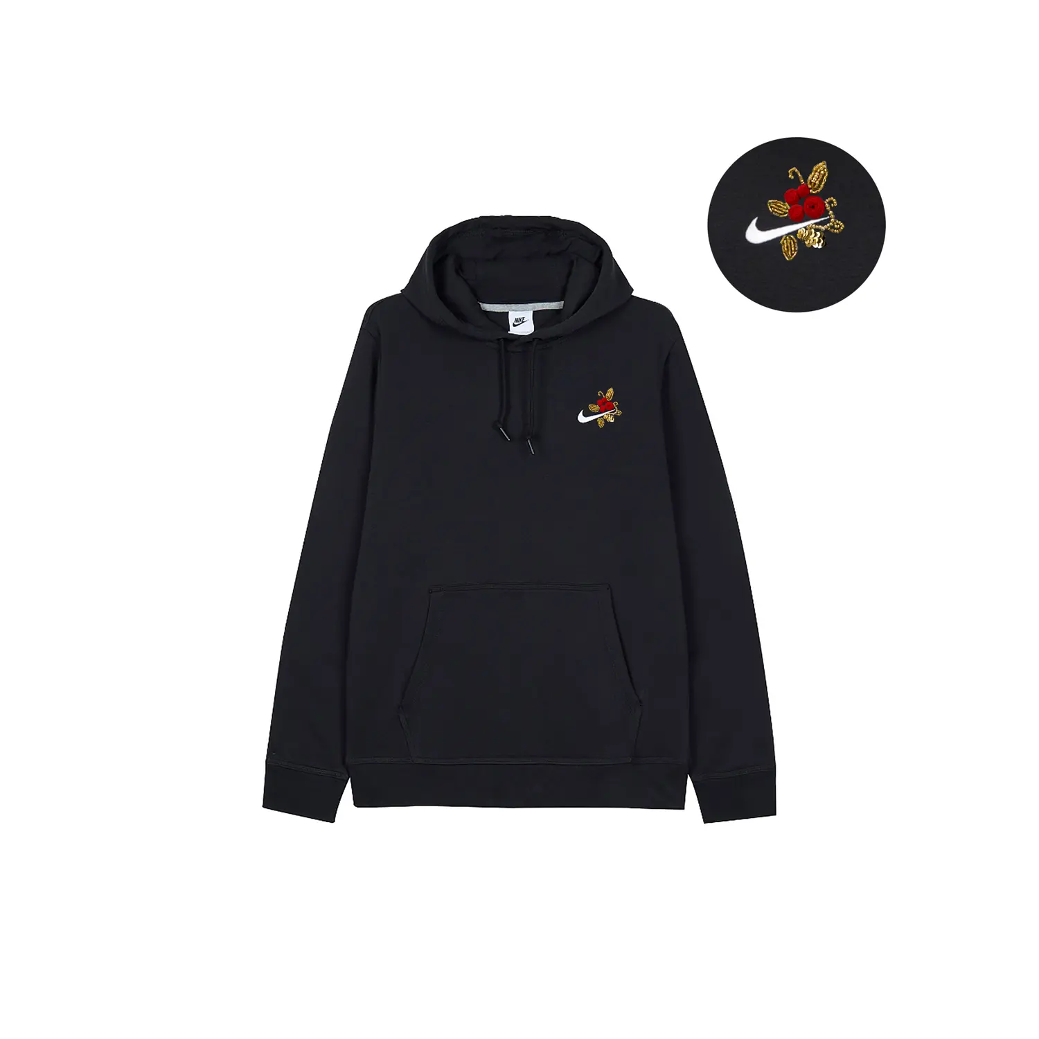 

Nike Свитшот мужской черный красный