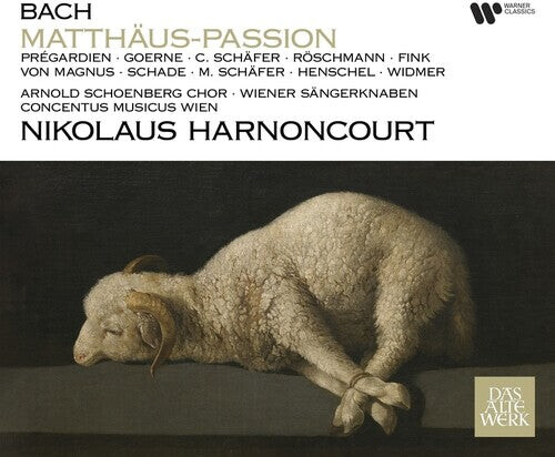 

CD диск Harnoncourt, Nikolaus / Concentus Musicus Wien: St Matthew Passion - Passion Selon St Matthieu (Bach)