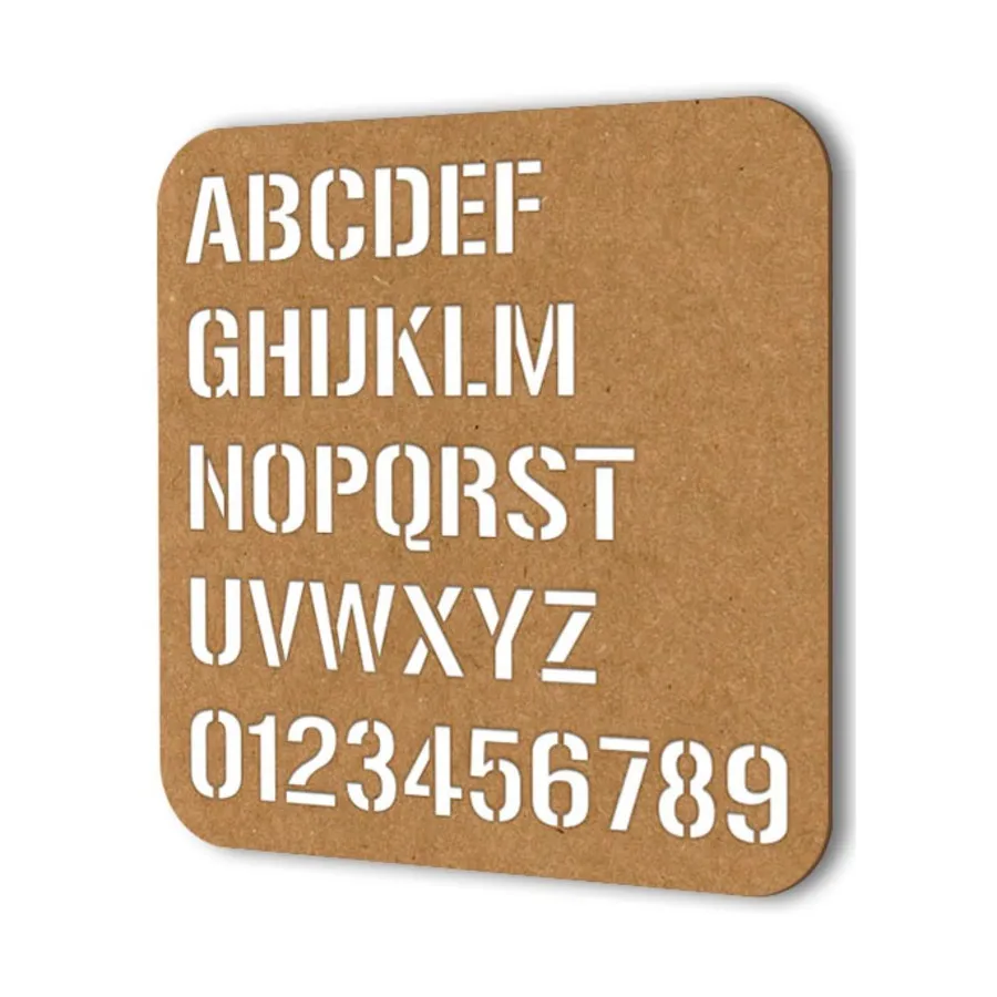 

Письмо 04, Syndrome Stencils - Letter