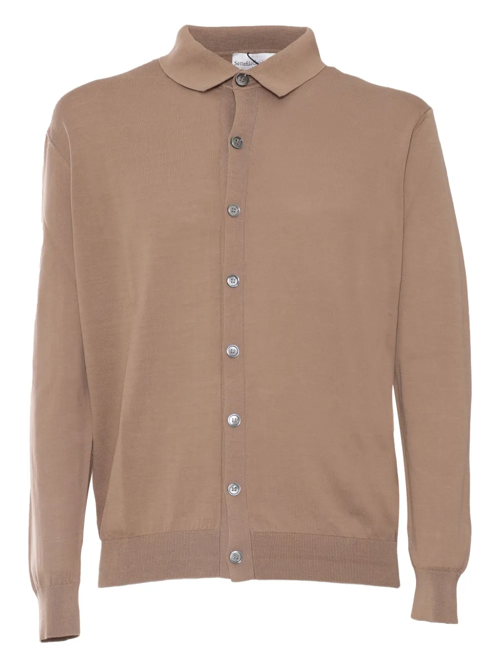

Кардиган на пуговицах Settefili Cashmere, нейтральный