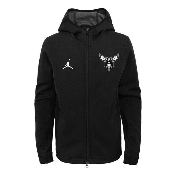 

Куртка Air Jordan Brand Charlotte Hornets Jacket 'Black', черный