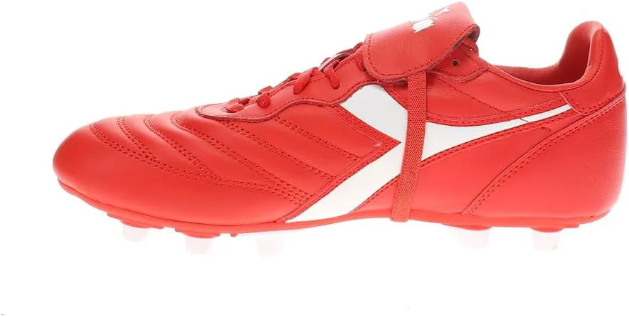 Мужские футбольные бутсы Diadora Brasil Lt T Mdpu - красные, красный — фото 3