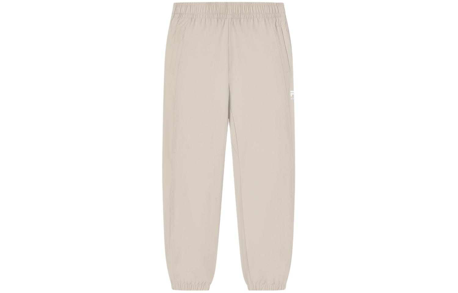 

FILA Трикотажные спортивные штаты мужские milk coffee