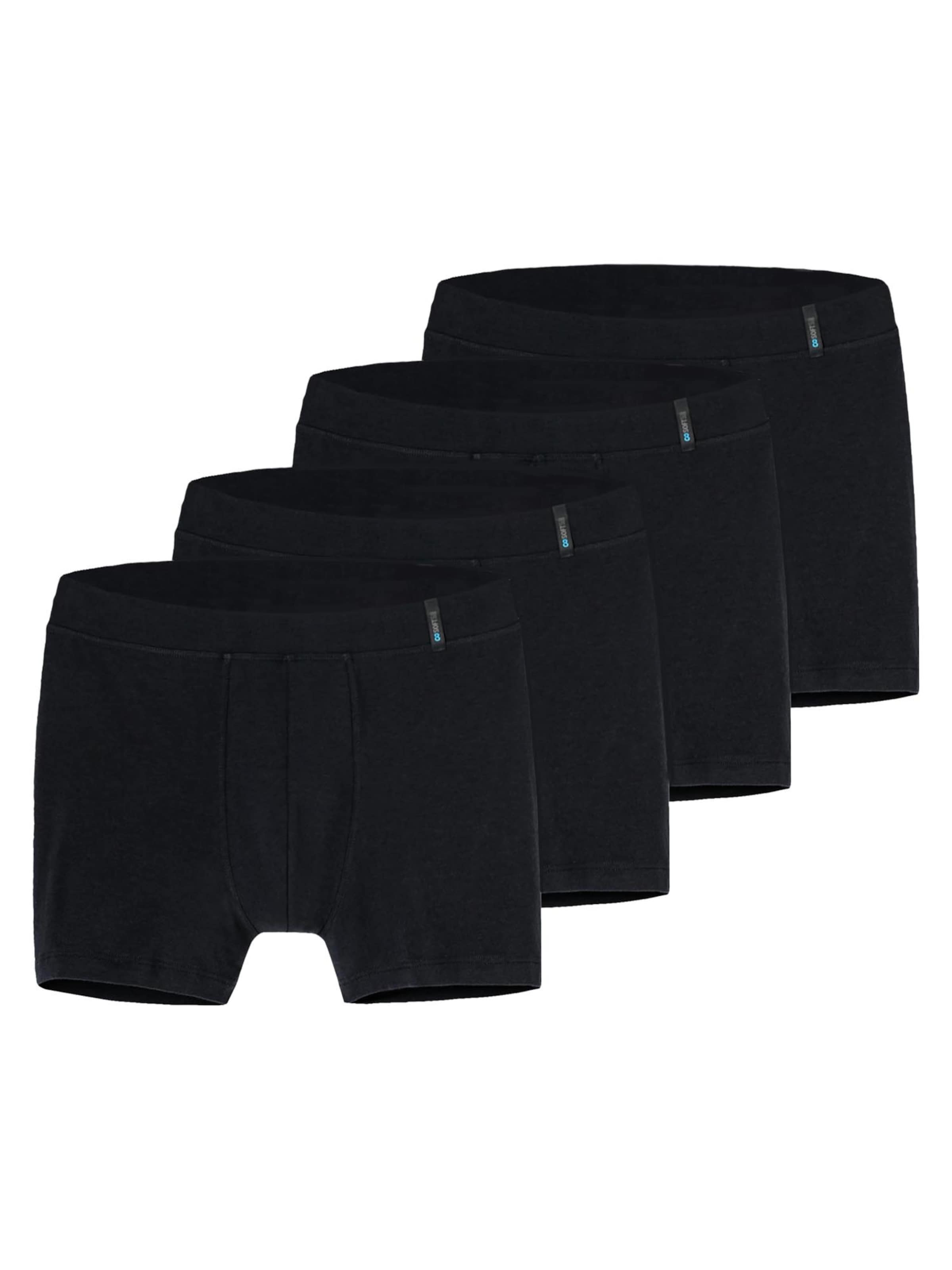 

SCHIESSER Боксеры 'Long Life Soft' в темно-синем цвете