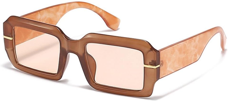 

Модные женские солнцезащитные очки класса люкс в стиле ретро, ​​мужские яркие, трендовые, двухцветные, солнцезащитные очки с защитой от УФ-излучения UV400 HVTVTLA, Tea Champagne