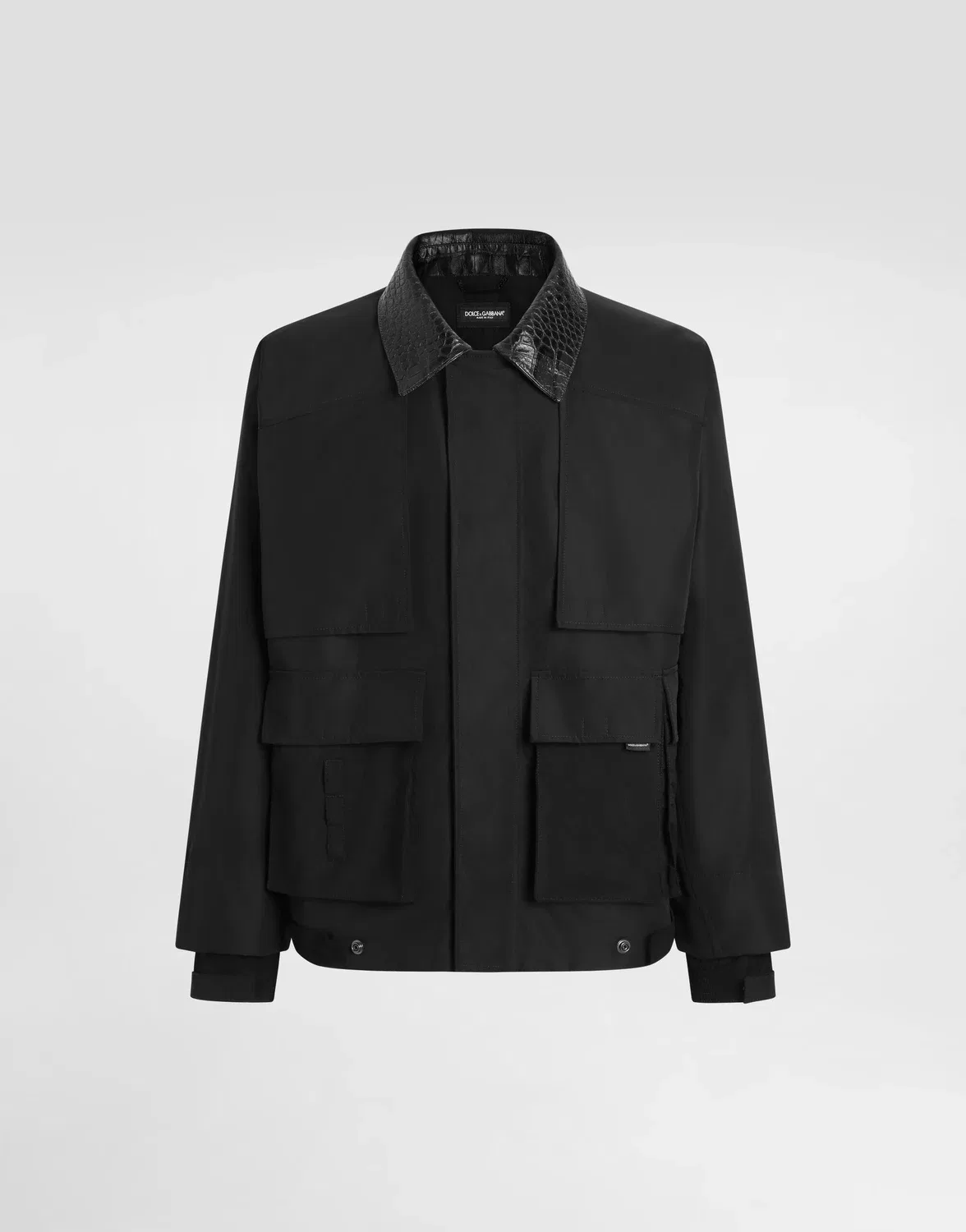 Утепленная куртка DOLCE & GABBANA, черный