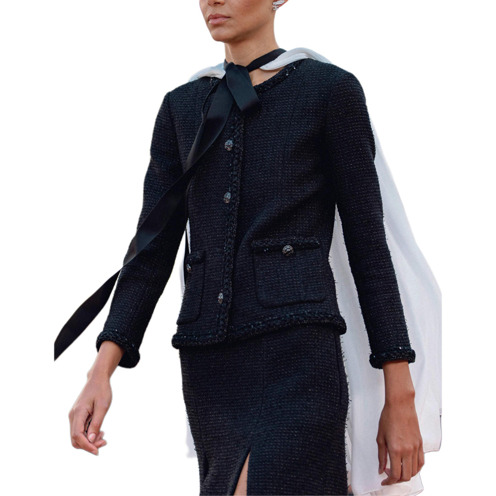 

CHANEL Куртка женская черная, Black
