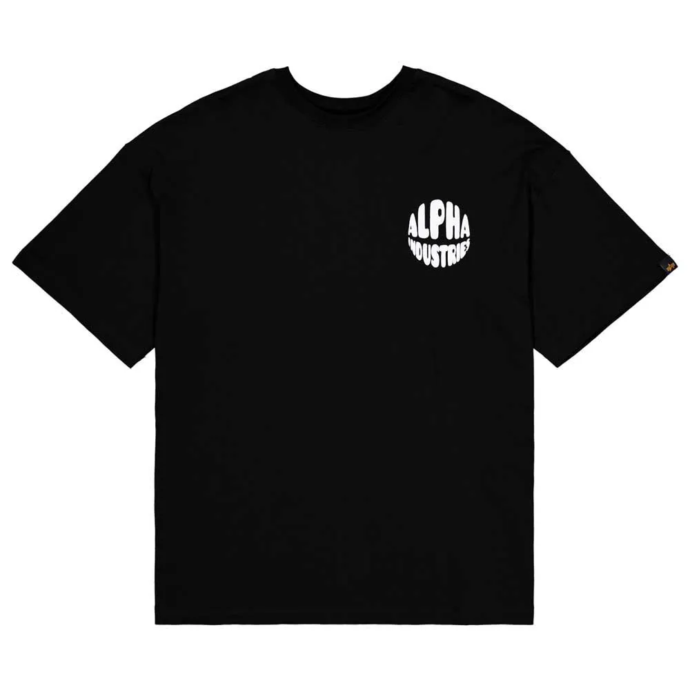 

Футболка с коротким рукавом Alpha Industries Logo Bp, черный