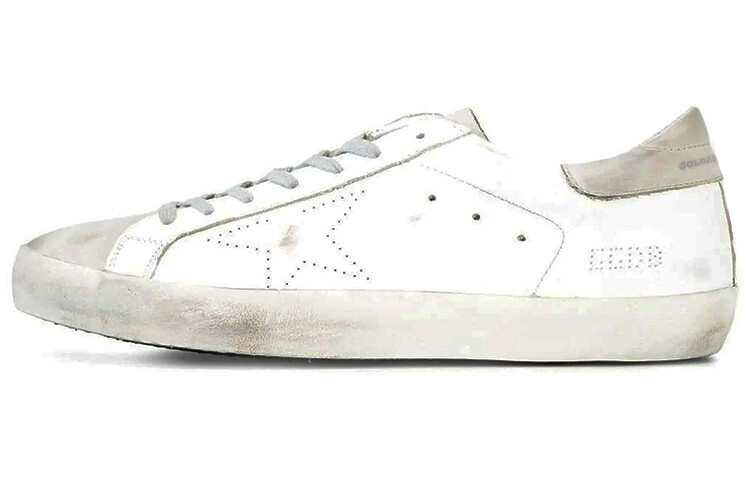 

Кеды мужские Golden Goose с низким верхом, белый/серебристый
