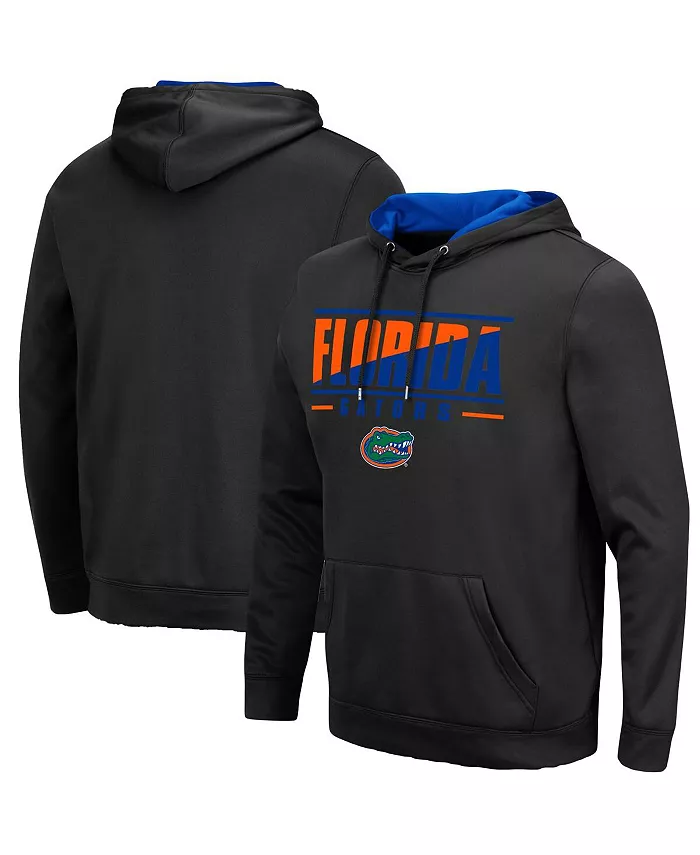 

Мужская толстовка с капюшоном Florida Gators Slash Stack 2.0 Colosseum, черный