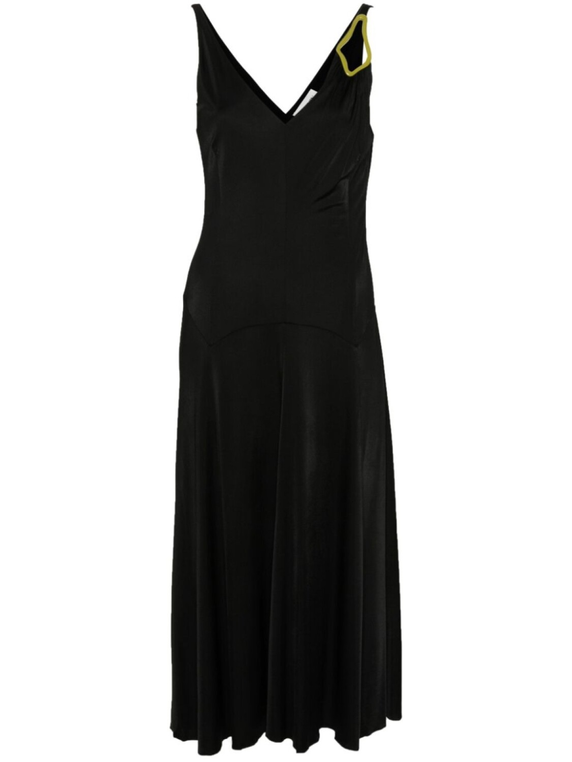 

Платье с люверсами Lanvin, черный