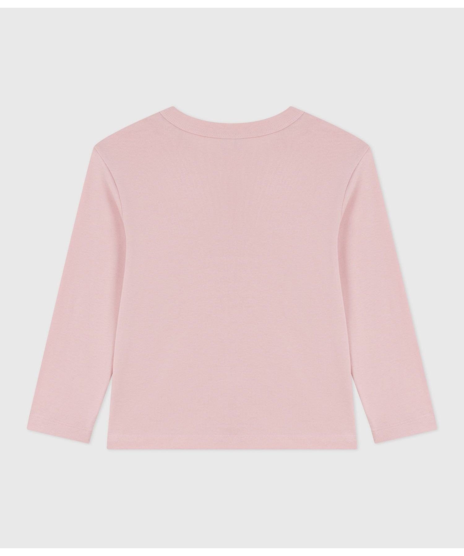 Футболка с длинными рукавами PETIT BATEAU, Light Pink — фото 2