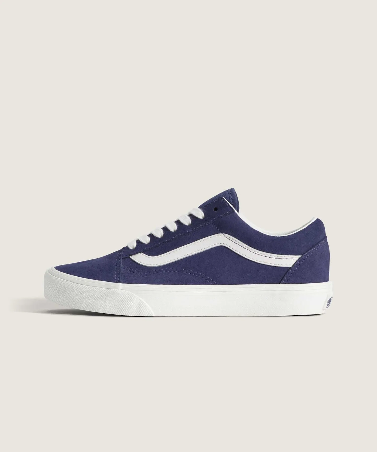 Кроссовки из натуральной кожи Old Skool Deep Twilight VANS темно-фиолетовые